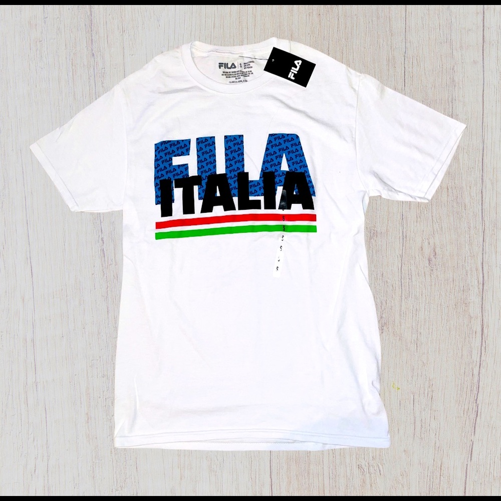 Fila Men’s Graphic T-Shirt Fila Italia BRAND NEW
